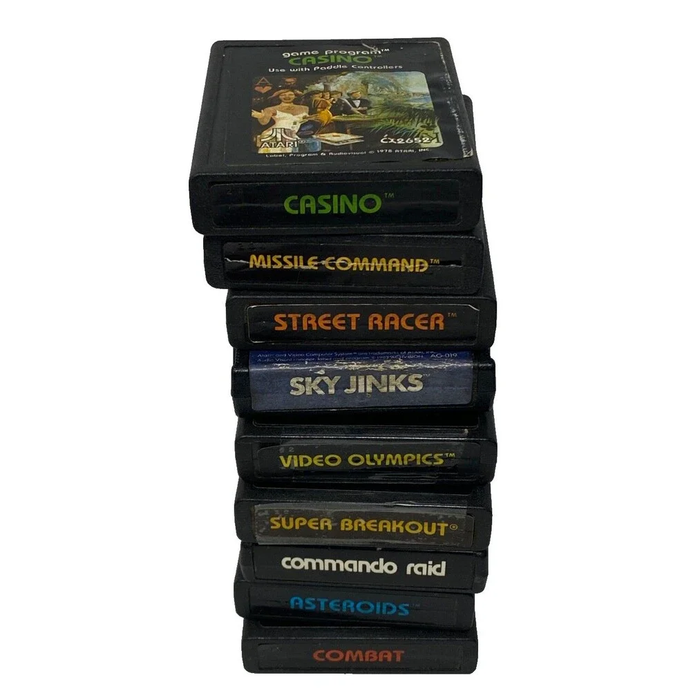 Lot of 9 Atari 2600 Game Cartridges #15